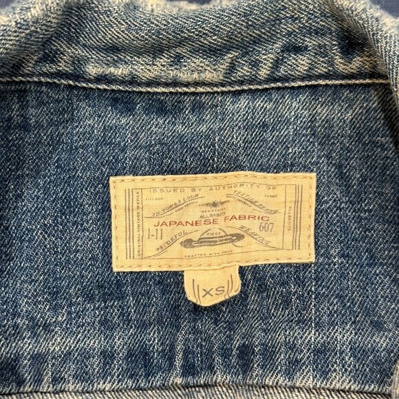 All Saints Denim jacket - Picture 2 of 4